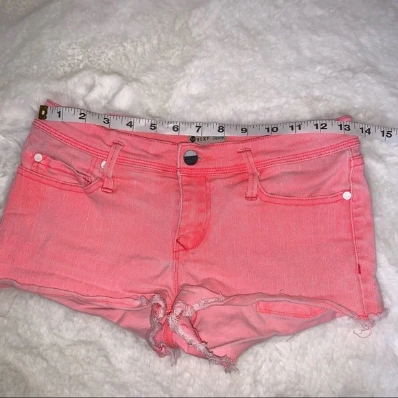 Roxy Denim Shorts Shorts, sz 3/26 - Picture 5 of 8